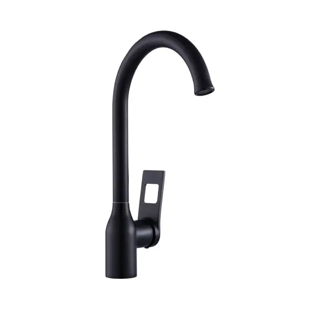 Single Lever High Spout Brass Kitchen Mixer