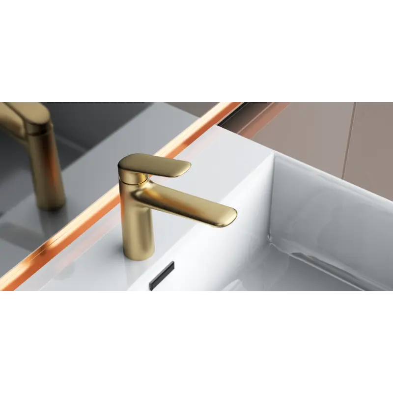 滝壺の蛇口 浴室のシンク用の単穴